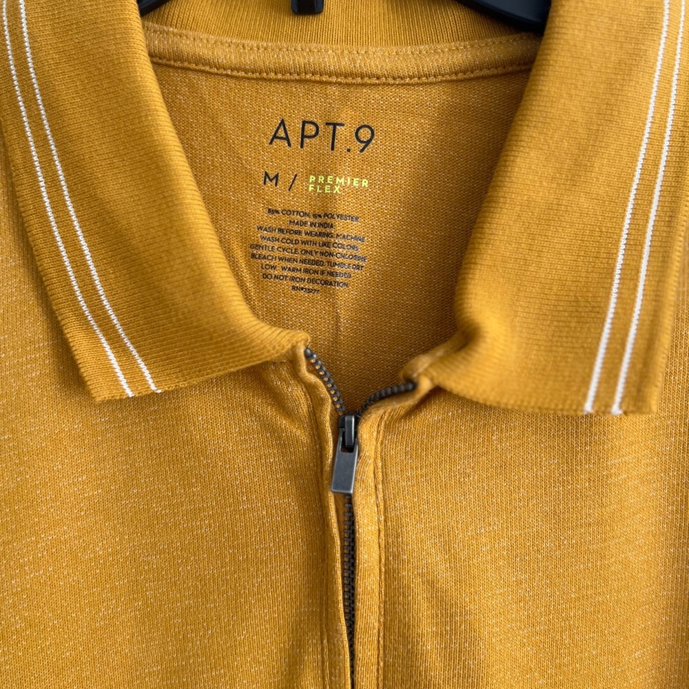 Apt. 9 Brown Polo Shirt Classic Design - Picture 3 of 16